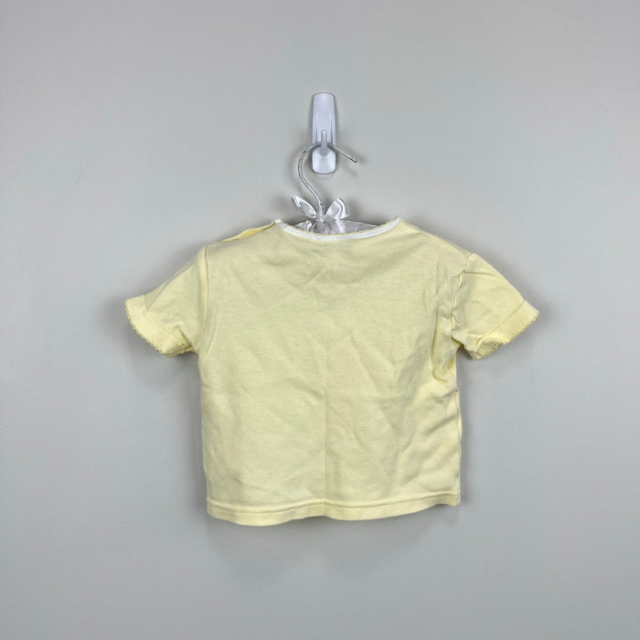 Vintage Basic Editions Baby Yellow Lemon T-Shirt 3-6 Months