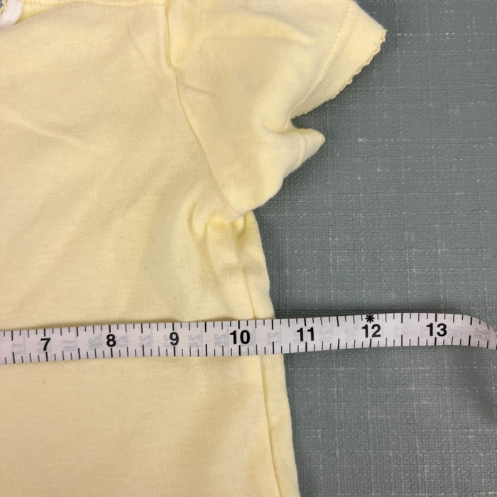 Vintage Basic Editions Baby Yellow Lemon T-Shirt 3-6 Months