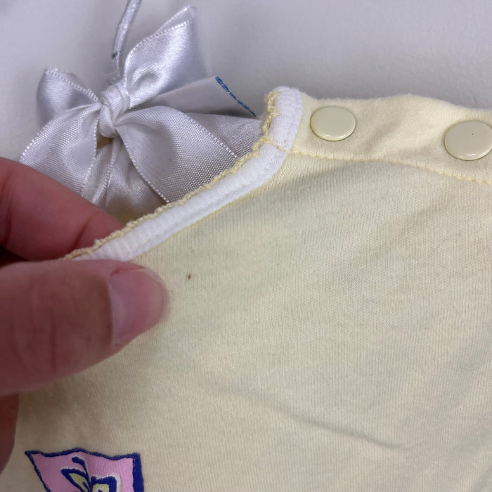 Vintage Basic Editions Baby Yellow Lemon T-Shirt 3-6 Months