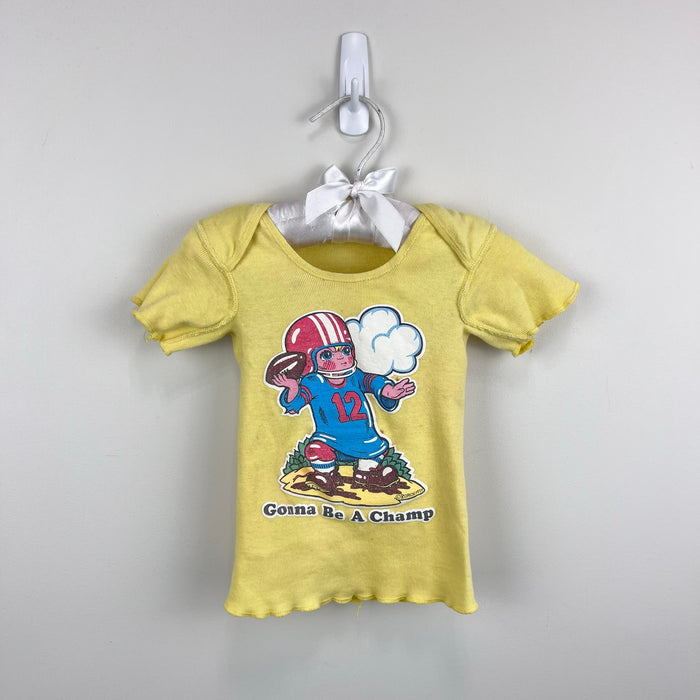 Vintage Carter's Gonna Be A Champ Football T-Shirt 2T USA