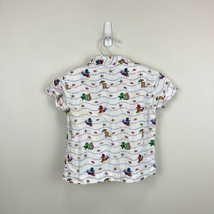 Vintage Carter's Hippo Beach Shirt Toddler