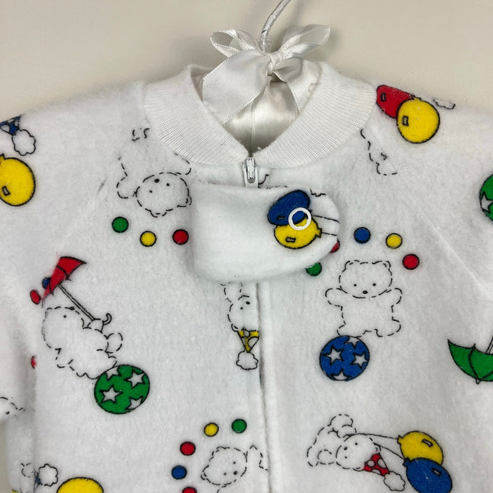 Vintage Carter's Infant Circus Bear Sleep Sack USA