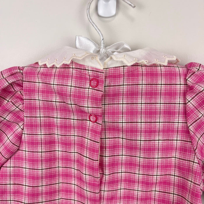 Vintage Carter's Pink Place Teddy Bear Coverall Romper 9-12 Months NWT USA
