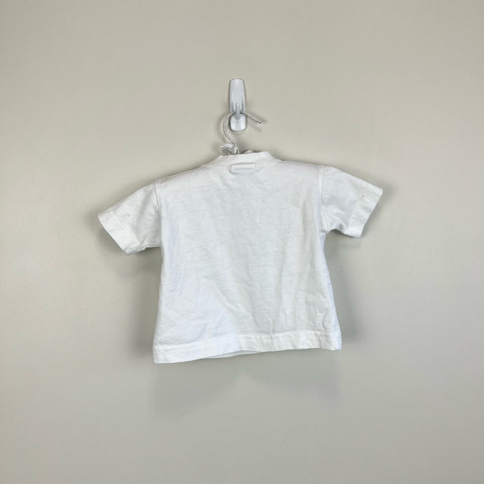 Vintage Guess Flower Tee Shirt 6 Months USA