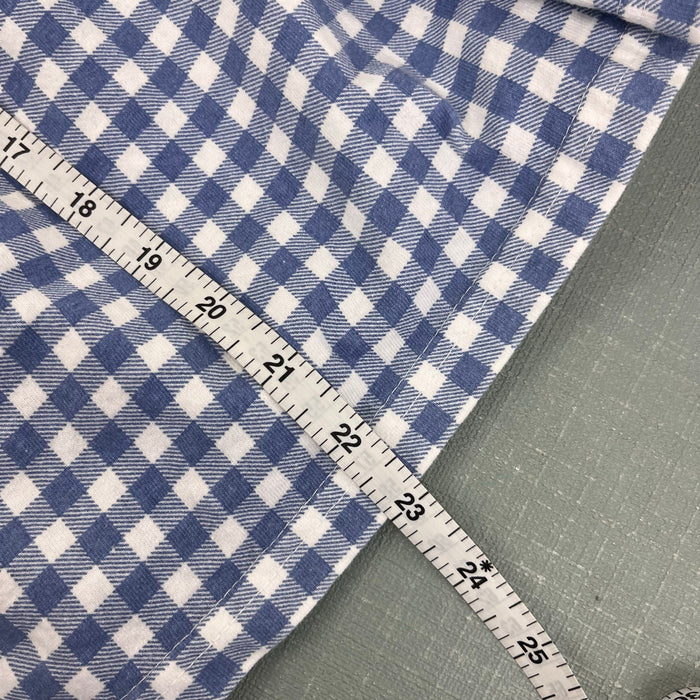 Vintage Hartstrings Blue White Gingham Flower Dress 4T