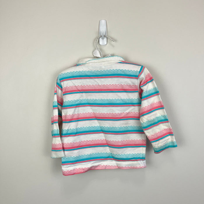 Vintage Health-tex Striped Turtleneck 3T