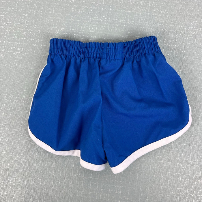 Vintage Healthtex Blue Track Shorts 18 Months USA
