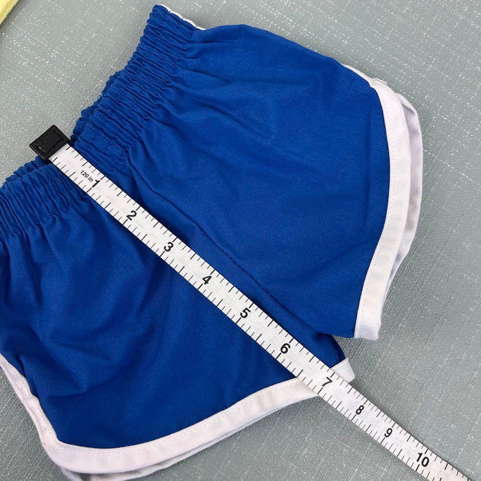 Vintage Healthtex Blue Track Shorts 18 Months USA