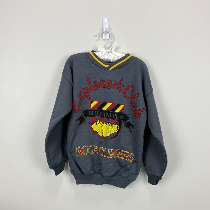 Vintage Healthtex Explorers Club Sweatshirt 7 USA NWOT