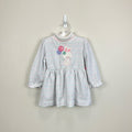 Vintage Healthtex Long Sleeve Bunny Dress 3T USA