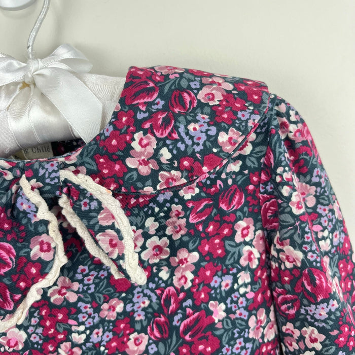 Vintage Laura Ashley Mother & Child Floral Dress 2T 3T