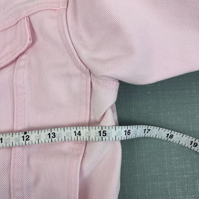 Vintage Levi's Light Pink Denim Trucker Jacket 6 USA