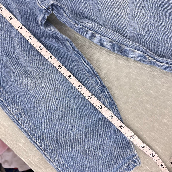 Vintage Liberty Blue Jean Teddy Bear Patch Overalls 3T