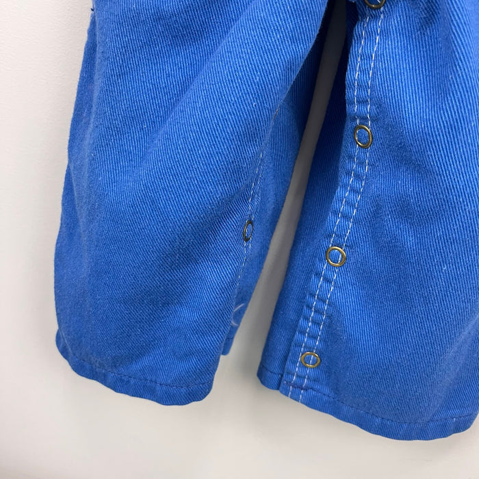 Vintage Liberty Cracker Jack Overalls Blue 12 Months USA