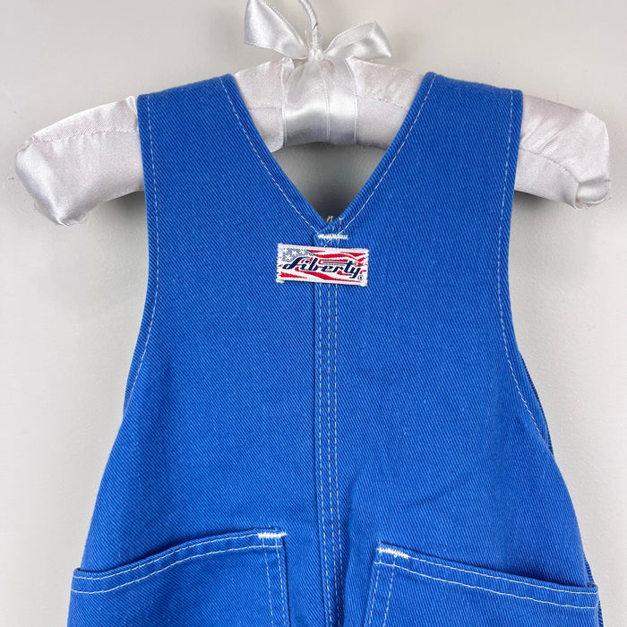 Vintage Liberty Cracker Jack Overalls Blue 12 Months USA