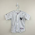 Vintage Majestic New York Yankees Jeter 2 MLB Baseball Jersey Youth Small USA