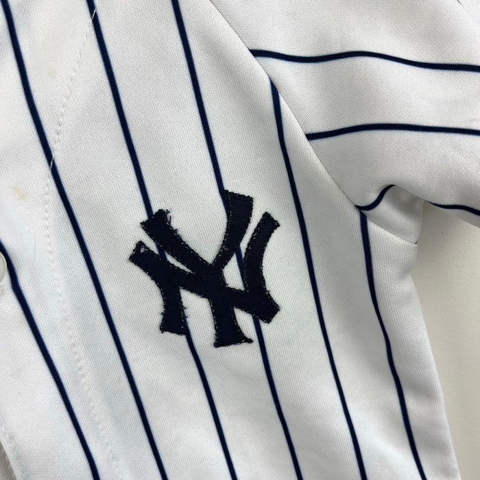 Vintage Majestic New York Yankees Jeter 2 MLB Baseball Jersey Youth Small USA