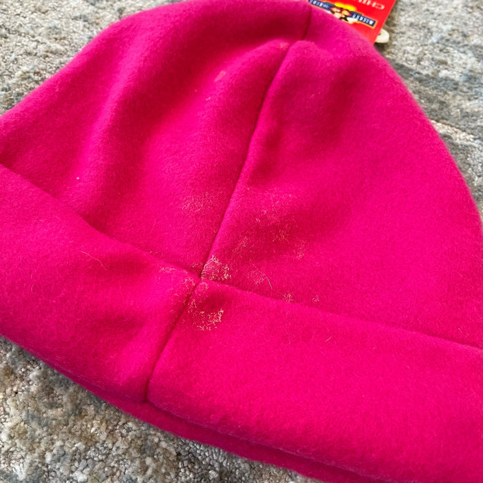 Vintage Mickey For Kids Pink Fleece Hat NWT