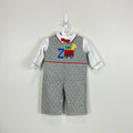 Vintage Original Chandler Zoo Train Outfit 6 Months USA