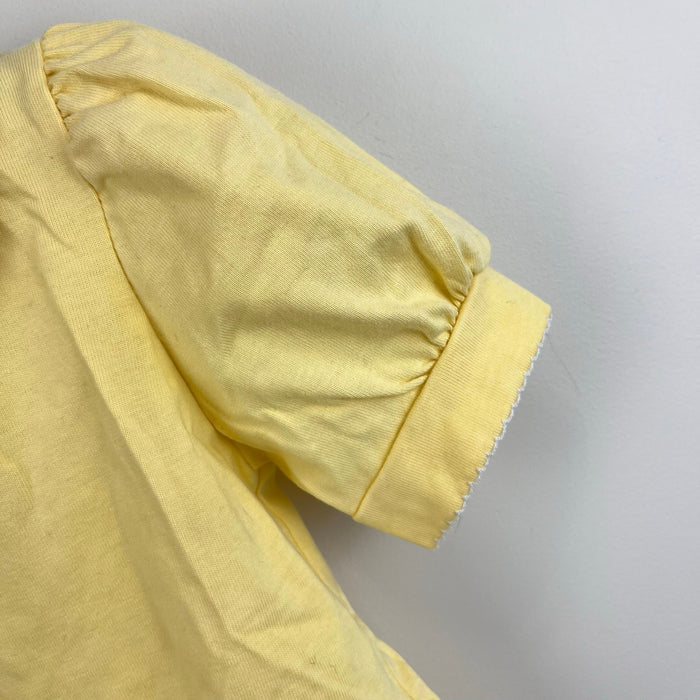 Vintage OshKosh Baby B'gosh Yellow Sunflower Shirt 24 Months USA