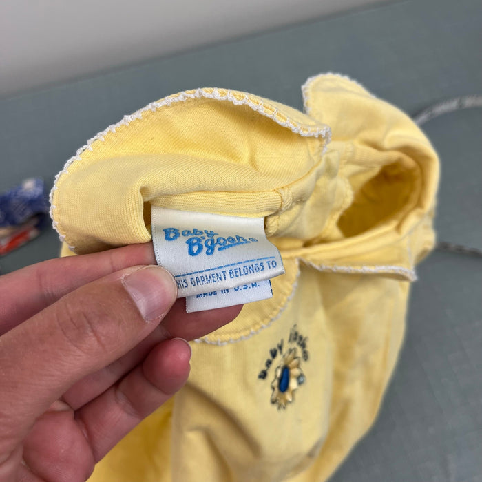 Vintage OshKosh Baby B'gosh Yellow Sunflower Shirt 24 Months USA
