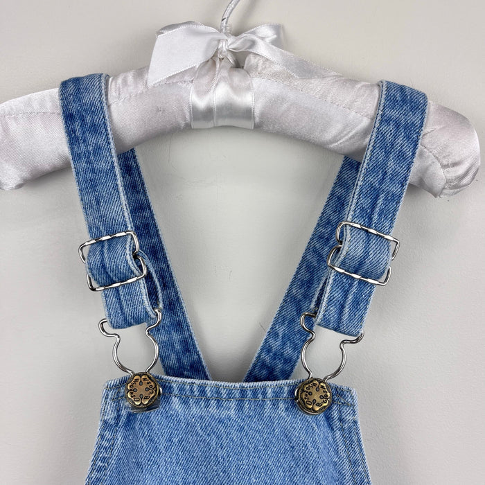 Vintage OshKosh B'gosh Blue Jean Shortalls 6 USA