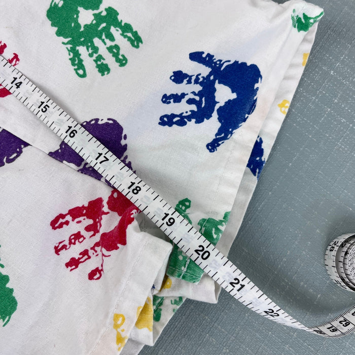 Vintage OshKosh B'gosh Handprint Shortalls 3T USA