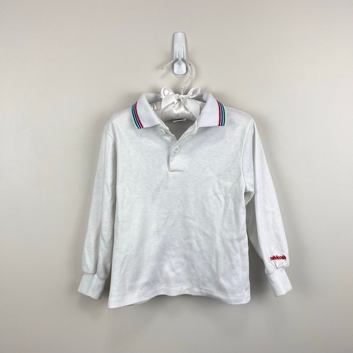 Vintage OshKosh B'gosh Long Sleeve Polo Shirt 4T