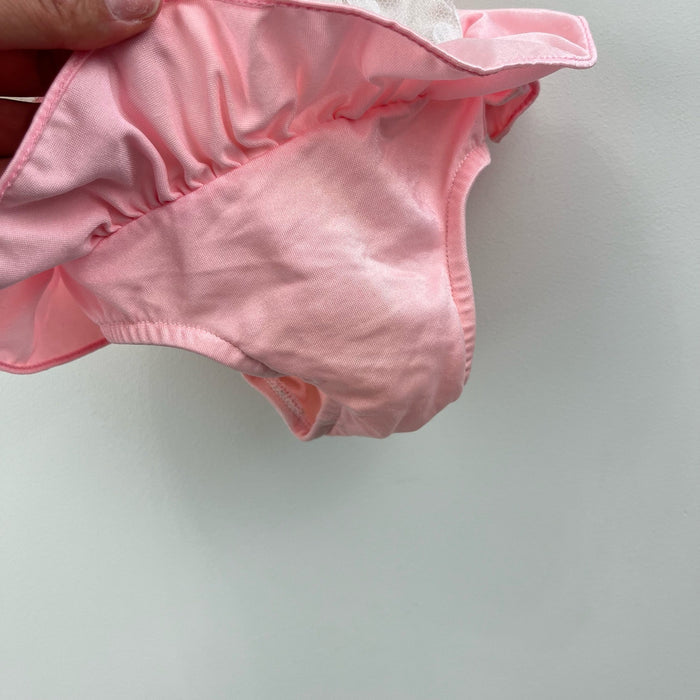 Vintage OshKosh B'gosh Pink Floral Bathing Suit 3T USA