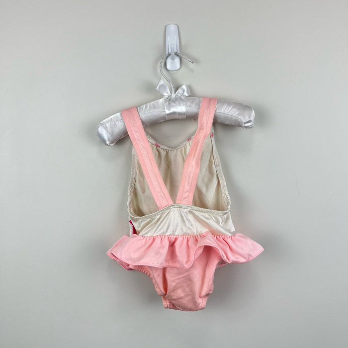 Vintage OshKosh B'gosh Pink Floral Bathing Suit 3T USA