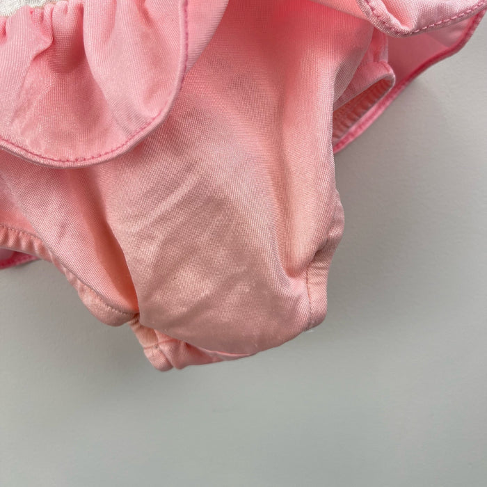 Vintage OshKosh B'gosh Pink Floral Bathing Suit 3T USA