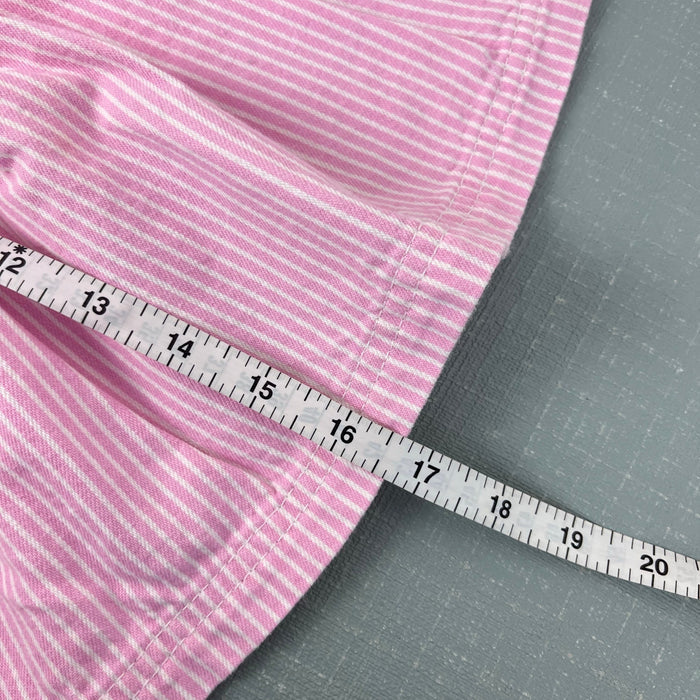 Vintage OshKosh B'gosh Pink Stripe Jumper Skirtall 12 Months