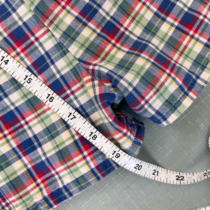 Vintage OshKosh B'gosh Plaid Shortalls 24 Months USA