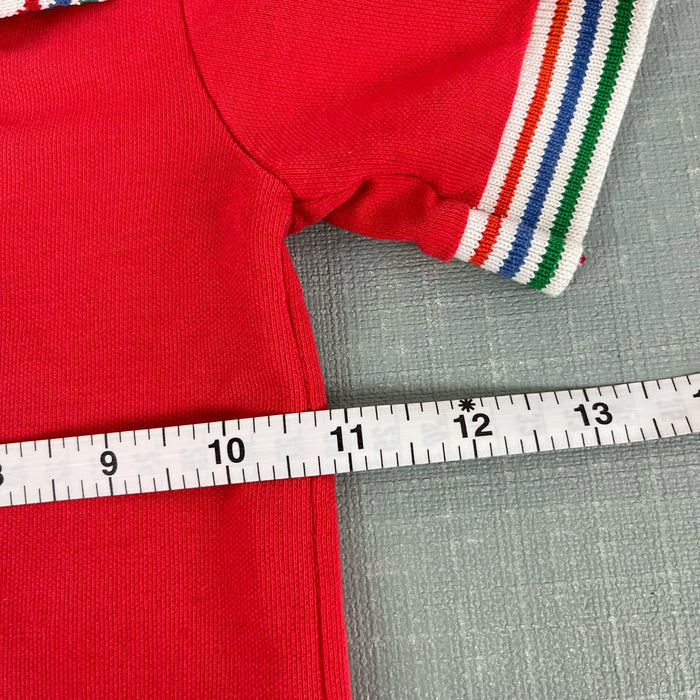 Vintage OshKosh B'gosh Short Sleeve Red Polo Shirt 5T USA