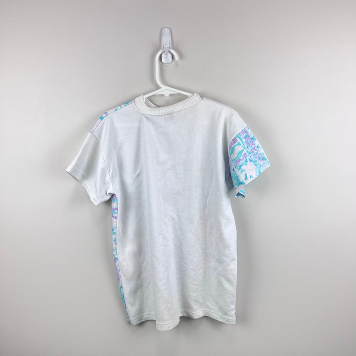 Vintage Our Girl by Healthtex Pastel Fish T-Shirt 7-8
