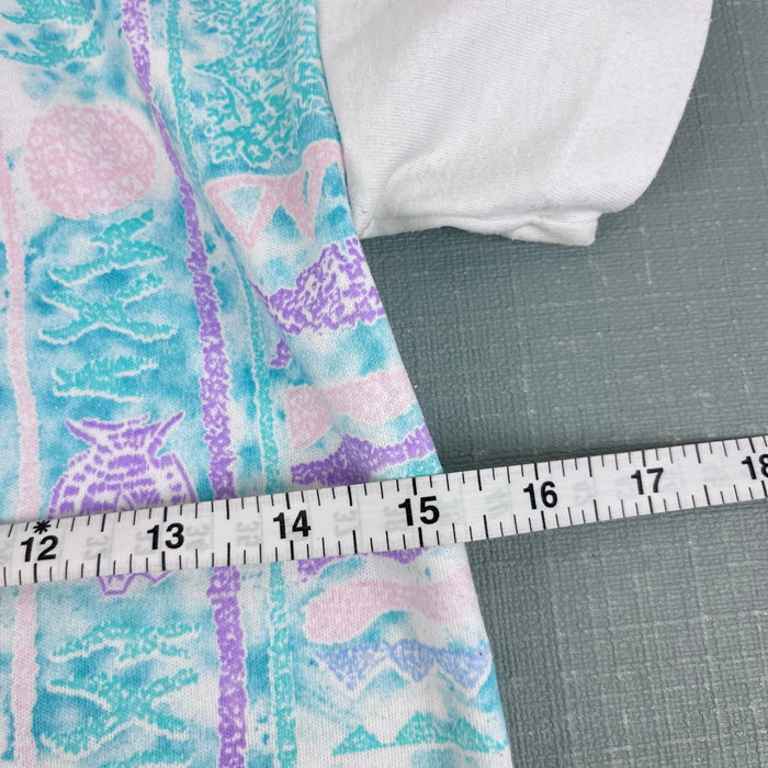 Vintage Our Girl by Healthtex Pastel Fish T-Shirt 7-8