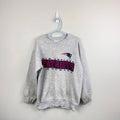 Vintage Salem Sportswear USA New England Patriots Football Sweatshirt 1995 M 10-12