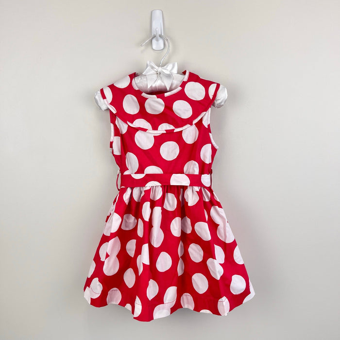 Vintage Samara Red White Polka Dot Party Dress 3T