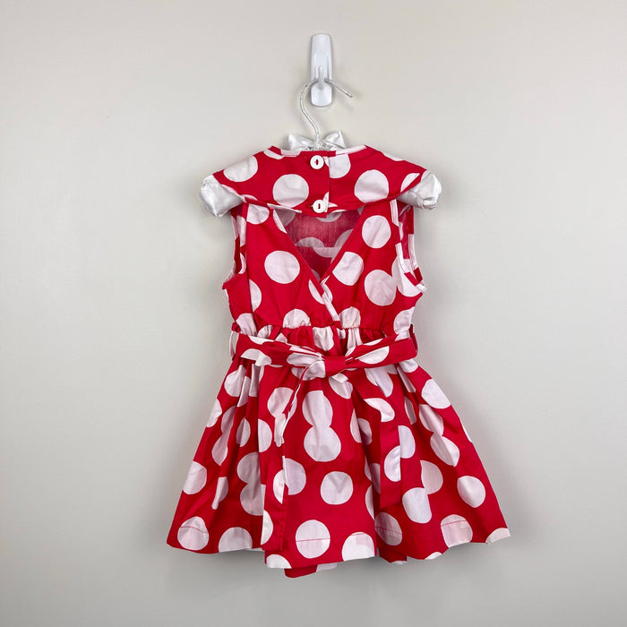 Vintage Samara Red White Polka Dot Party Dress 3T