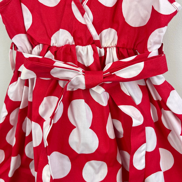 Vintage Samara Red White Polka Dot Party Dress 3T
