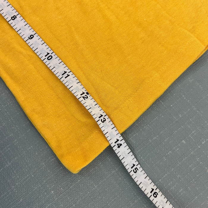 Vintage Sears Yellow Fruit Turtleneck Medium 4-5