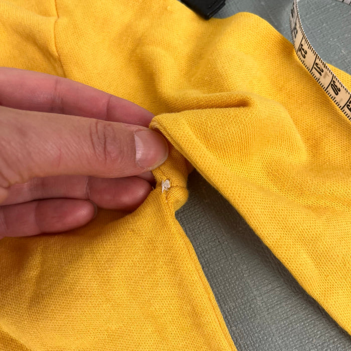 Vintage Sears Yellow Fruit Turtleneck Medium 4-5