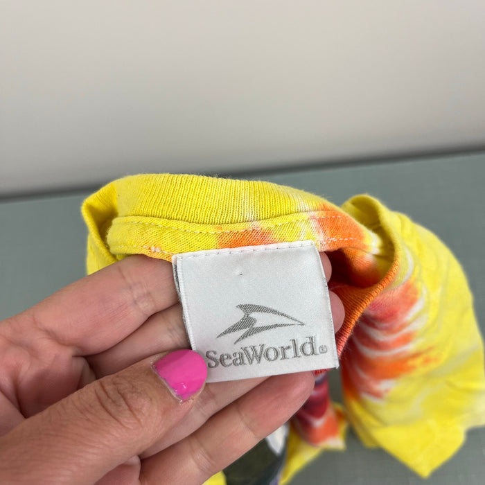 Vintage SeaWorld Tie Dye Shamu T-Shirt 3T