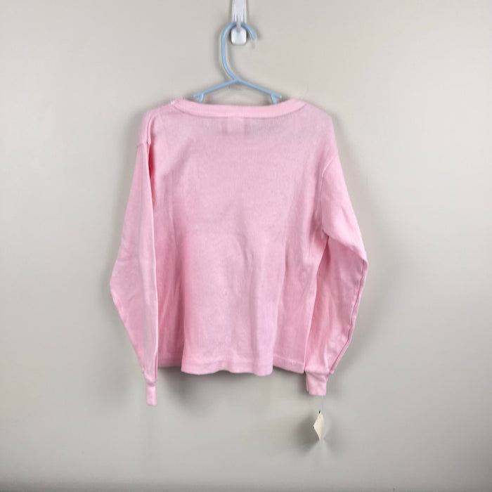 Vintage Tangled Long Sleeve Pink Flower Bouquet T-Shirt 8 USA NWT