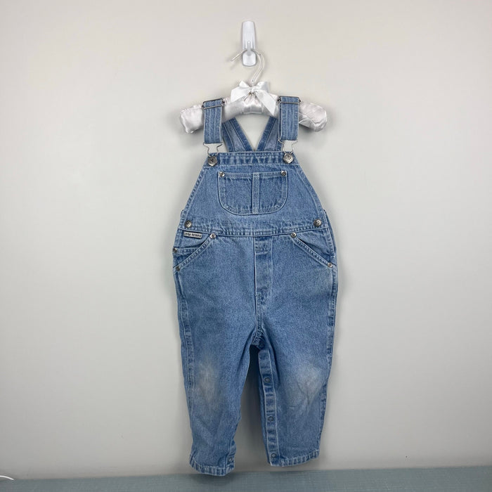 Vintage The Original Arizona Jean Company Denim Overalls 24 Months