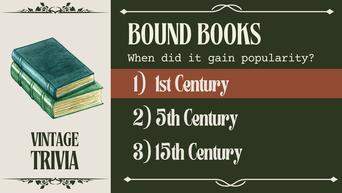 Vintage Trivia - Historic Era