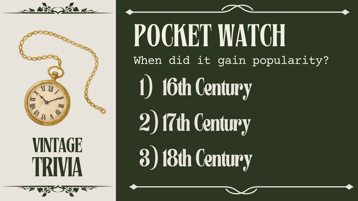 Vintage Trivia - Historic Era