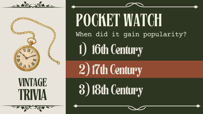 Vintage Trivia - Historic Era
