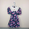 Vintage Wonderland Fashions Floral Dress 6 USA