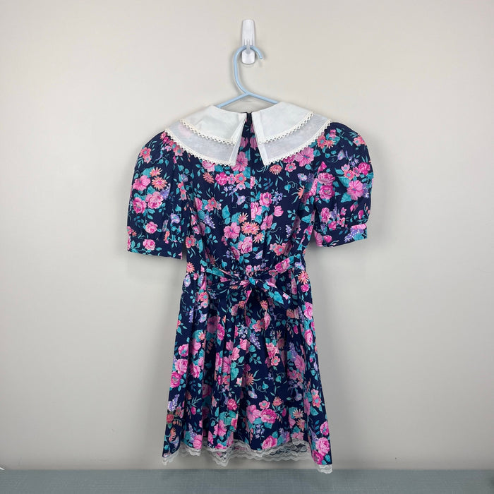 Vintage Wonderland Fashions Floral Dress 6 USA
